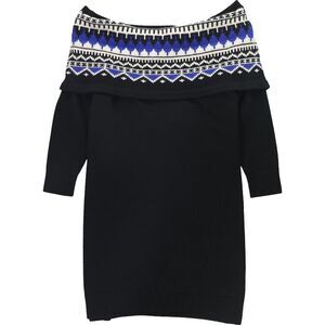 Ralph Lauren Womens Plus Size Fair Isle Sweater Dress, NWT